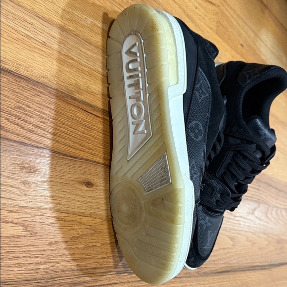 Louis Vuitton Monogram Black Sneakers